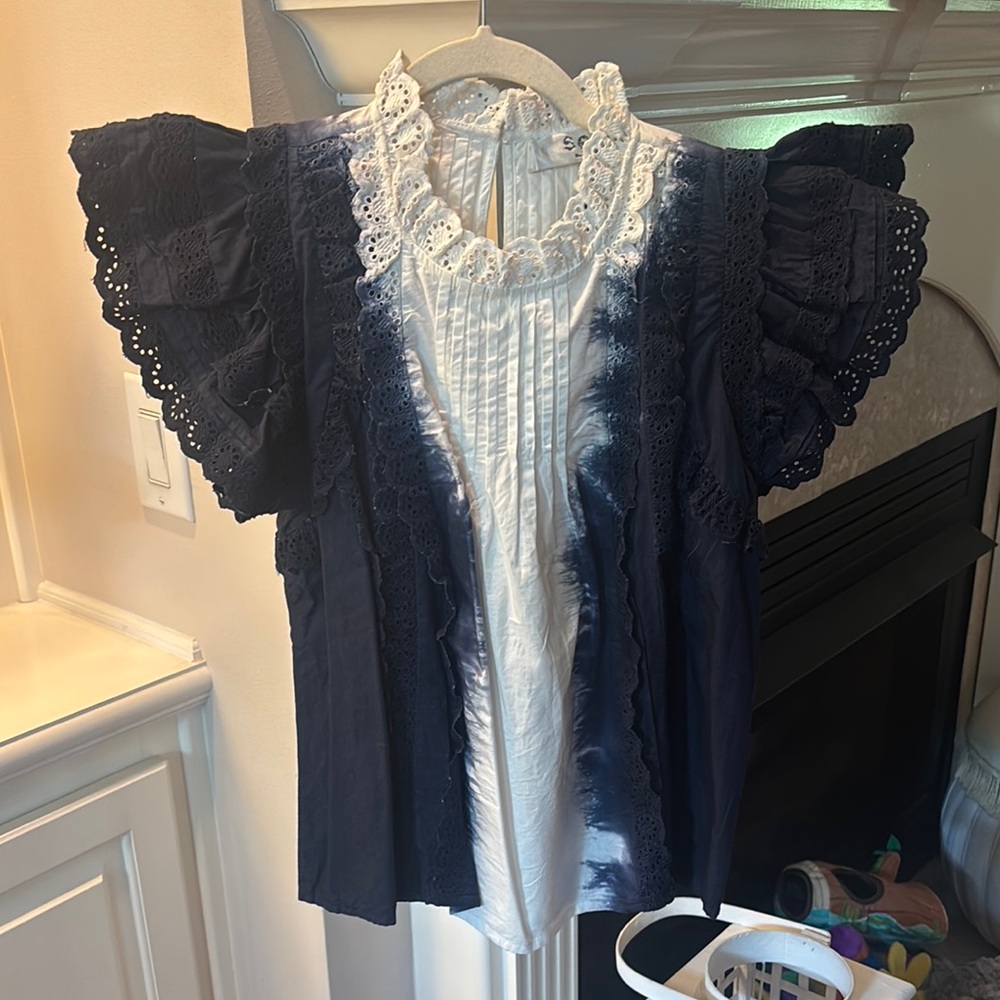 Sea New York Tie Dye Top